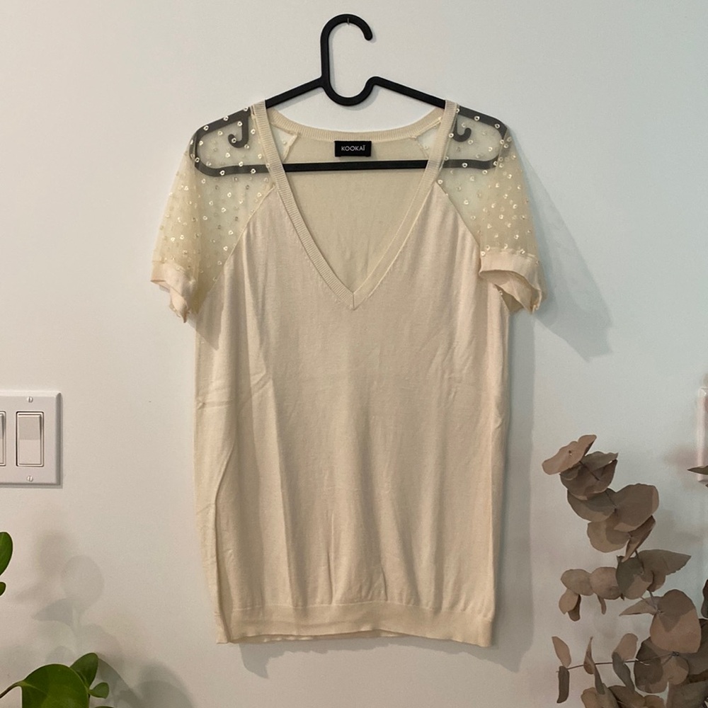 White Kookaï shirt